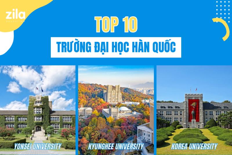 [Top 10] Top Trường Đại Học Hàn Quốc Đáng Học Nhất 2024
